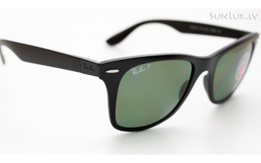 Ray-Ban Wayfarer Liteforce Polarised (RB4195 601S9A 52mm) saules brilles